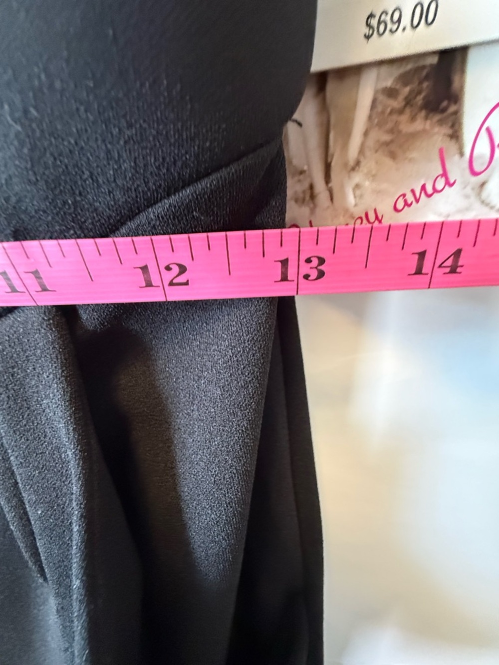 Honey & Rosie Black Wide Leg Jumpsuit Women Medium Sleeveless Dressy Elegant - Picture 5 of 10